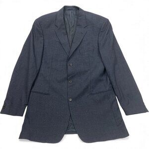Hugo Boss Wool Einstein Sigma Men's 44L Blue Blazer Sports Coat Jacket 44 Long